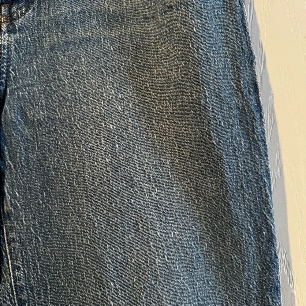Madewell Medium Wash The Perfect Vintage Wide Leg Crop Jeans - Size 29T